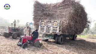 Tractor overloaded
