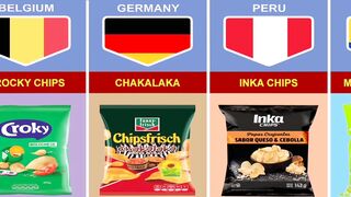 Chips from different countries