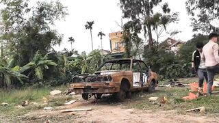 50 years old BMW car restoration| Restoration of air-conditioning engines and generators
