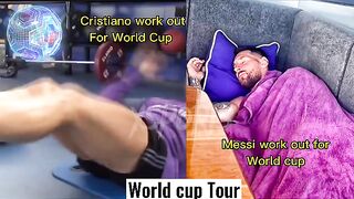 World cup Tour Cristiano vs Messi
