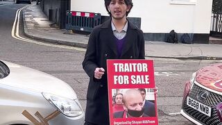 shayan ali protest in uk