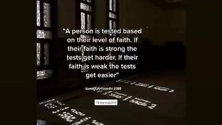 Test by Allah