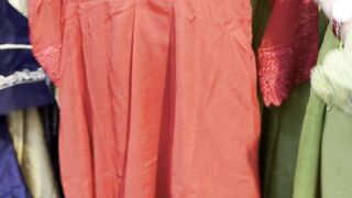 chiffon frock