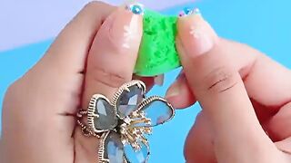How To Make Clay Beautiful Keychain.