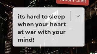 its hard to sleep when... # best lines, # sad line # viral shorts, # vibrant cities#night view