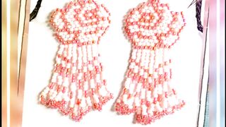 Beaded Tassel Earrings