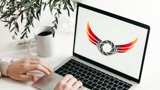 Logo rotation of macbook