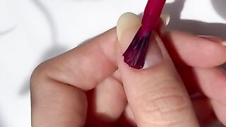 Half Moon Abstract tiktok nailbetch