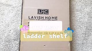 Ladder Shelf tiktok  myroominspo