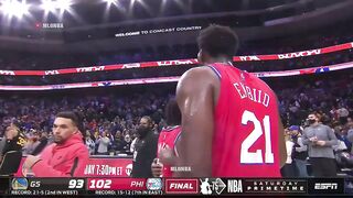 Steph gives his best respect to Thybulle and Embiid 
