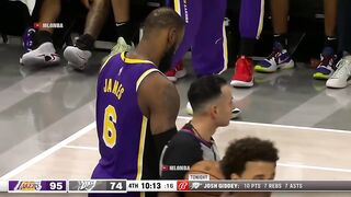 Lu Dort lucky as hell LeBron didn’t see that