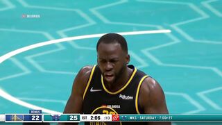 Draymond Green wants to get ejected for a second season in a row in Charlotte.