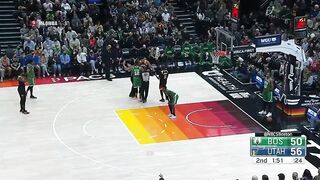 Gobert tried to fight Grant Williams and then got dunked on by Marcus Smart.