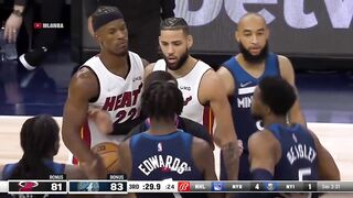 Jimmy Butler tryna punk Anthony Edwards is hilarious