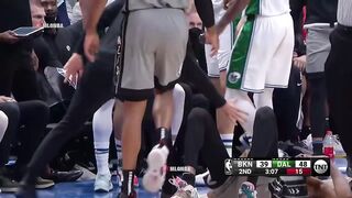 KD and Luka hard collision