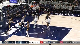 Anthony Edwards just picked Brandon Ingram and dunked on him