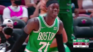 Dennis Schröder pulled out the Rondo fake! Celtics vs Heat