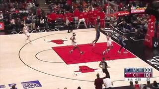 Ja Morant nearly broke his head after the highest jump of his career 