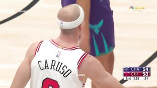 LaMelo Ball just grabbed Caruso’s face after Alex stripped him 