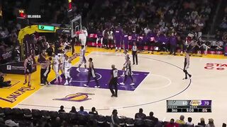 Melo, AD and Russ went up to Eubanks after that almost altercation with THT