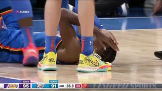 Russell Westbrook got a technical for doing this 