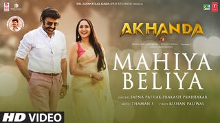 Mahiya Beliya | N Balakrishna, Pragya | Prakash, Sapna | Thaman S, Kishan P | Akhanda (Hindi) Songs