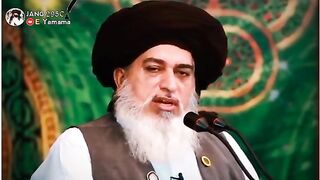 Allama khadim hussain rizvi best video