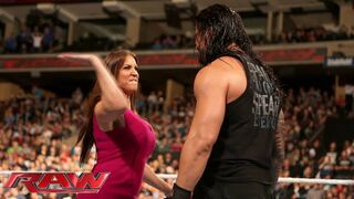 Stephanie McMahon is furious with Roman reigns