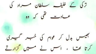 سلطان مراد اور ایک شخص |۔ |Best Urdu story   #Mixedstory #urdustory #funnystory
