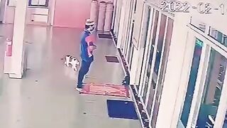 He Is so caring about animal, I love this man doing