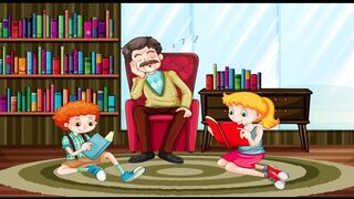 Hindi Moral Stories : बच्चे और उनके दादाजी