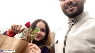 Shopping with girlfriend