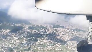Beauty of nature from airline
