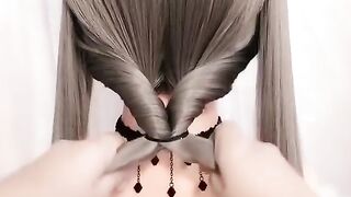 Easy hair style