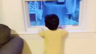 Little cute dancer baby