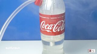 How to Make Hookah out of Coca Cola Bottle With flavour watermelon 2023 by sunfunsun