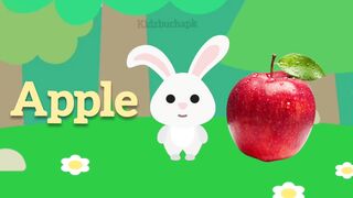 A for Apple ???? B for the Ball animation cartoon characters Games