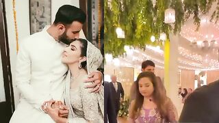 Babar Azam & other cricketer at shan Masood baraat event