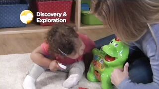 VTech Chomp and Count Dino Green