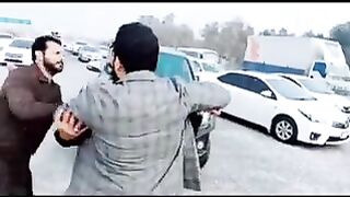 Farakh Habib protest against fawad ch arrest.