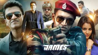 South Indian Hindi Dubbed Movie James 2023  Puneeth Raajkumar, Priya Anand, Srikanth  Action Movie