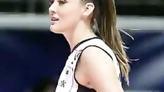 Zehra Gunes Talented & beautiful volleyball Player || #volleyball #shorts #zehragüneş