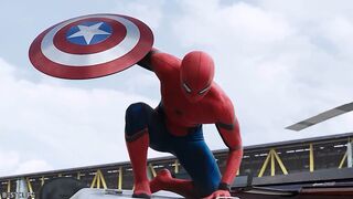 Avengers Meets Spider Man Scene - Captain America Civil War (2016) Movie CLIP 4K