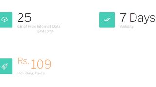 jazz weekly internet package 25 gb (12 AM to 12 PM) internet data 25GB