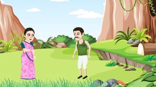 Funny cartoon husband wife funny song????????????
