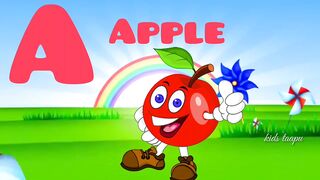 A for apple B for ball C for cat/ Alphabets learning for kids /phonics learning