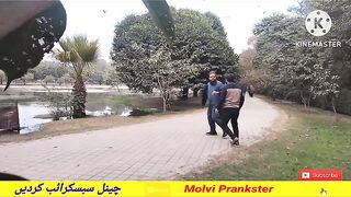 Funny molvi slap prank