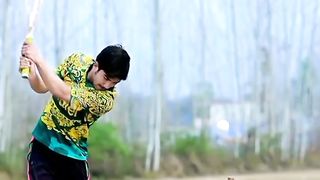 Clean bowld cricket video.