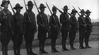 Charles Chaplin Training In The Army