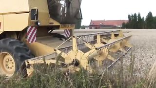 speery 8080 hearwester in wheat field